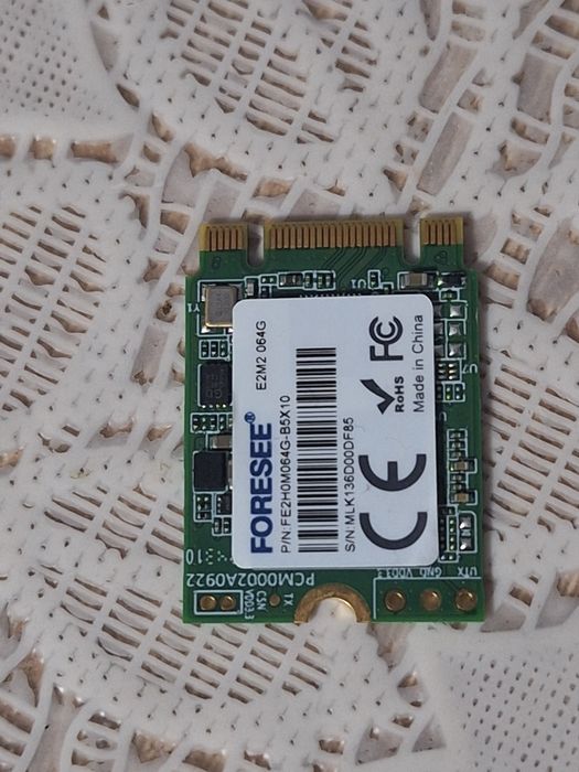 eMMC/ssd m.2 2230 64 gb