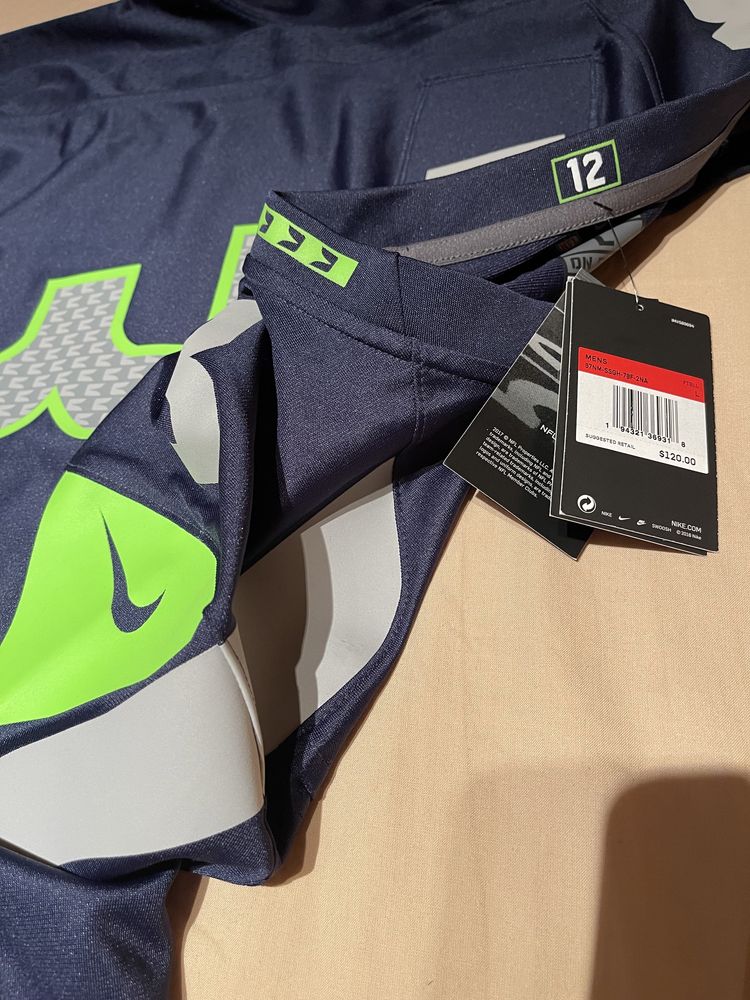 Nfl тениска seattle seahawks jersey nike