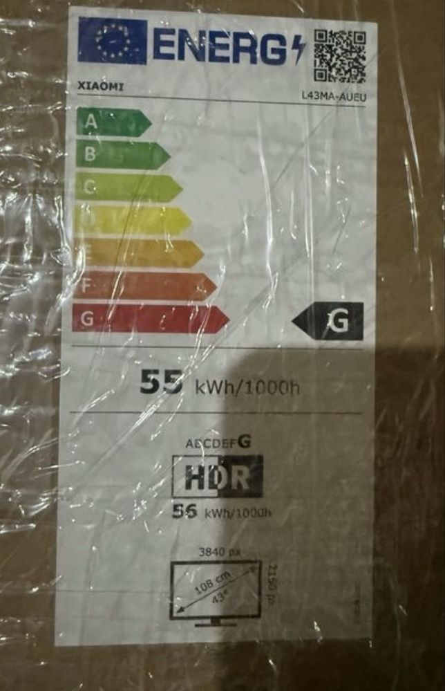 Xiaomi led tv A 43 inch 2025 (телевизор)