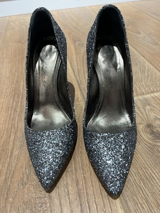 Pantofi imbracati in glitter, 37, MARTIN CLAY