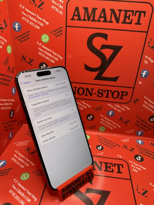 Iphone 15 Pro Max 512Gb Amanet SZ Non Stop