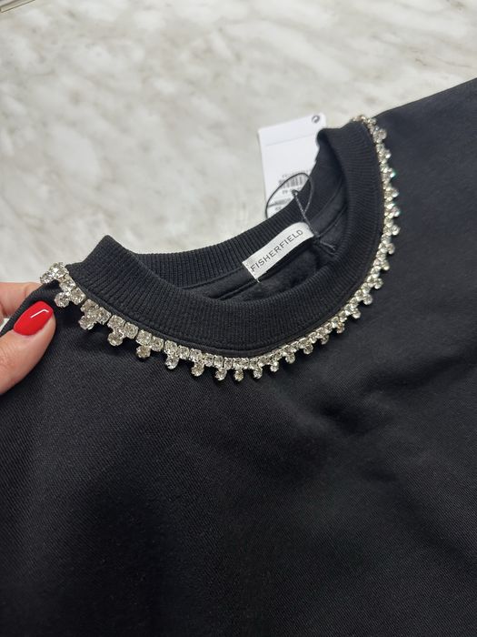 Дамска блуза с камъни