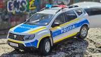 Macheta Dacia Duster Politia Romana 2021 1/18 Solido & Hyro Ed. Lim.
