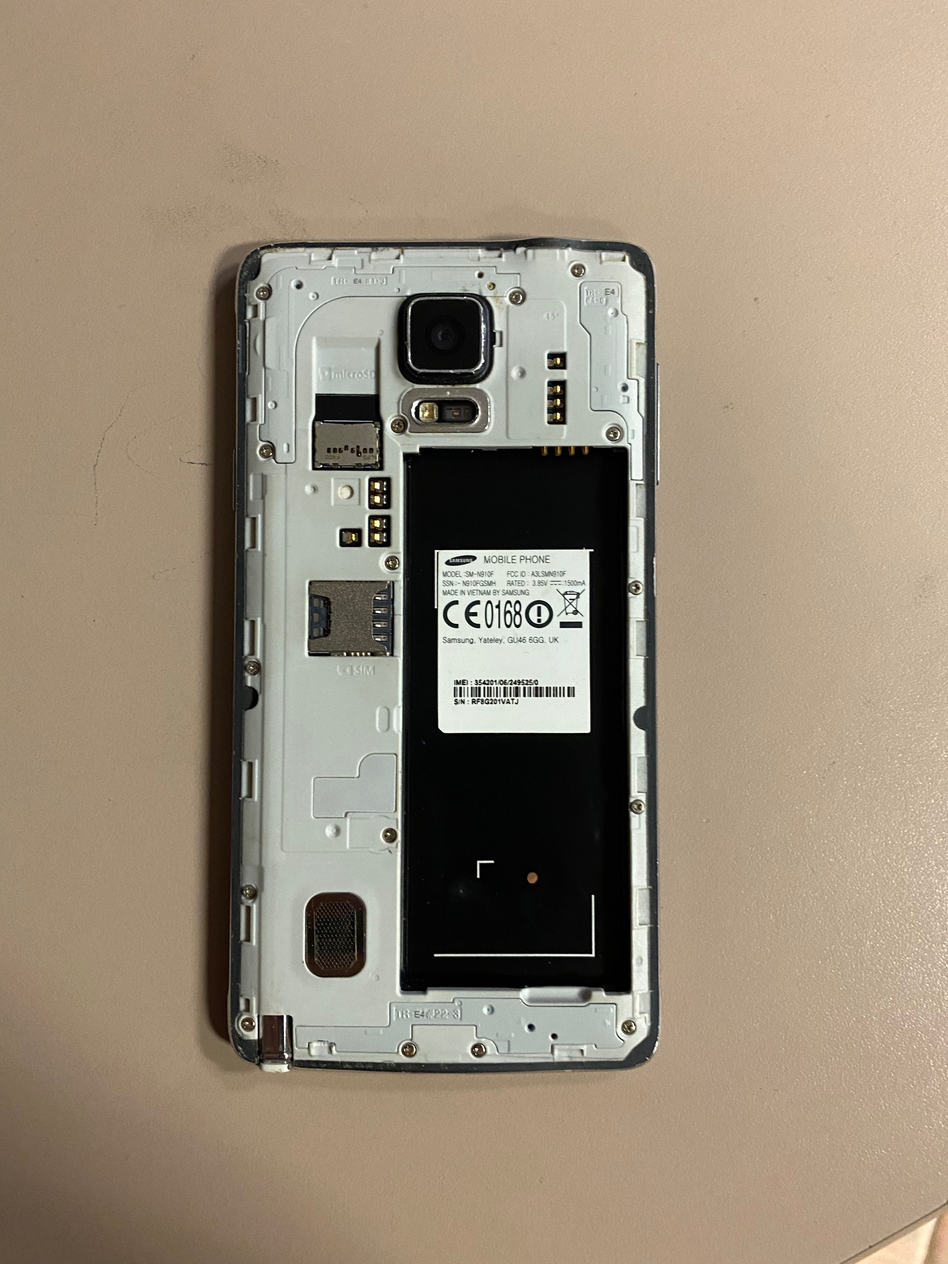 Display Samsung Note 4 N910F display camera carcasa capac rama