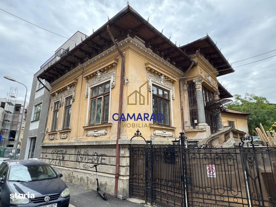 Vila arhitectura deosebita - consolidata - Cismigiu - Calea Victoriei