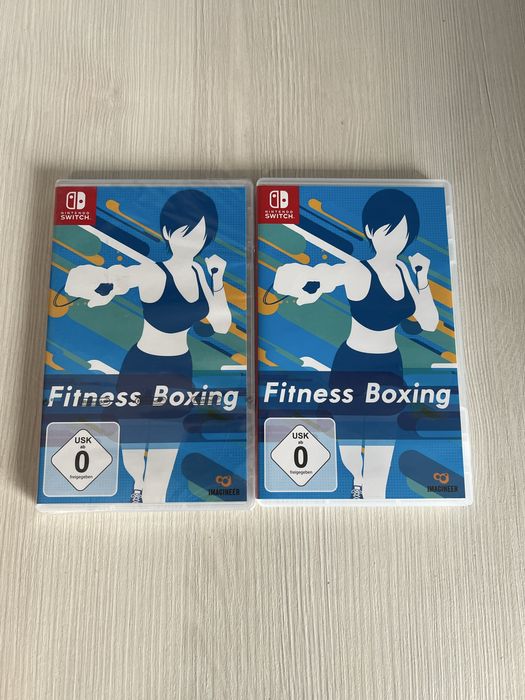 Vand 2 jocuri nintendo fitness boxing