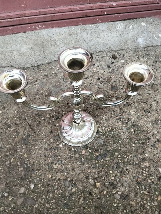 Немски посребрен свещник BMF