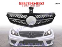 Предна Решетка AMG Mercedes C W204 Мерцедес Ц В204 08-14 г АМГ