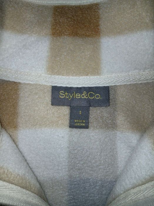 Из США, женская флисовая толстовка, бренда Style & Co