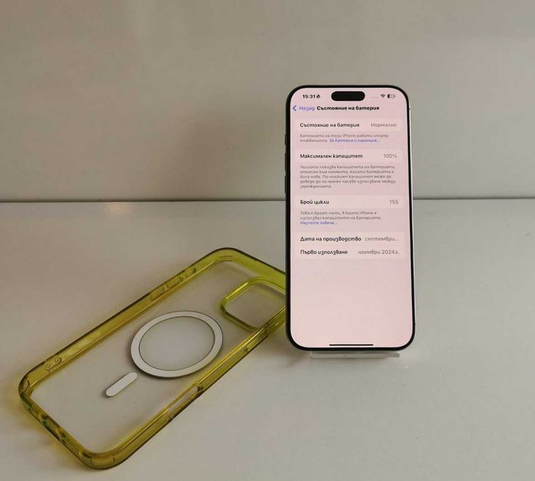 iPhone 16 Pro Max 256Gb (100% батерия)