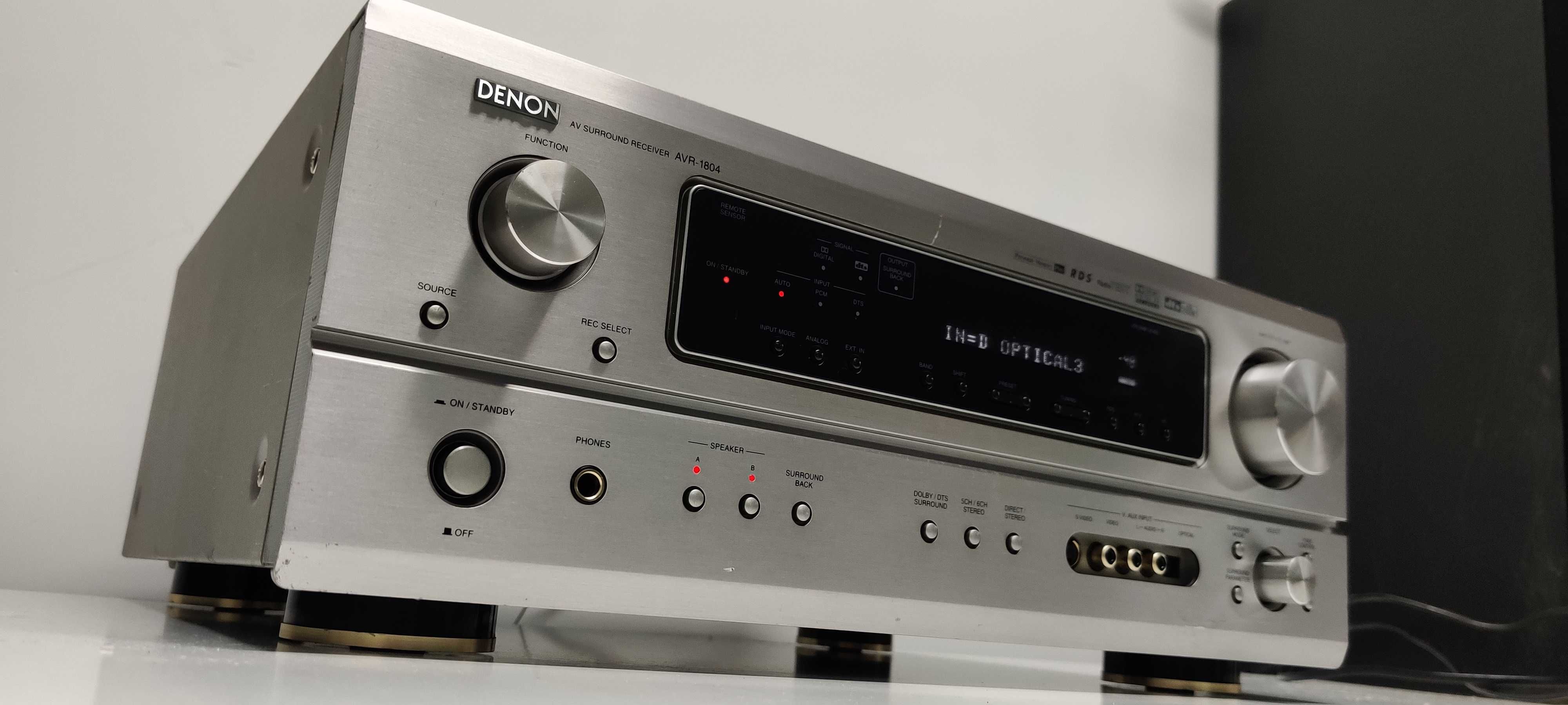 Denon AVR 1804 muzica stereo si 7.1 muzica surround