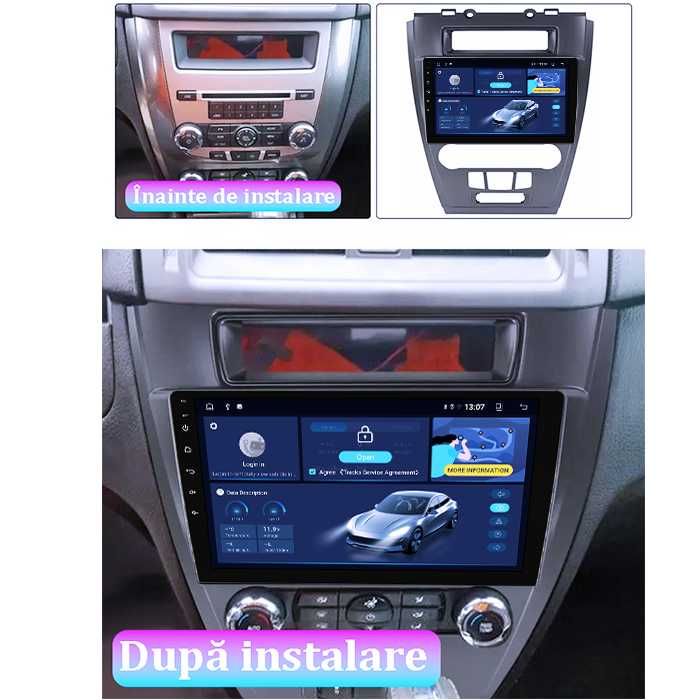 Navigatie Ford Fusion Mondeo 2009-2012, 4GB RAM/64GB ROM, Android 14