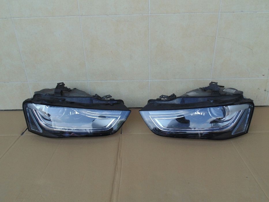 Audi A4 8K B8 far bixenon stanga dreapta faruri xenon led facelift