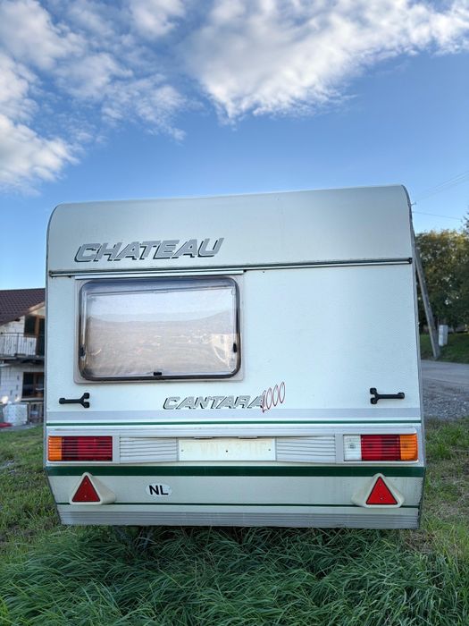 Rulotă Chateau Cantara 2000 – complet echipată, anul 1995, fără infilt