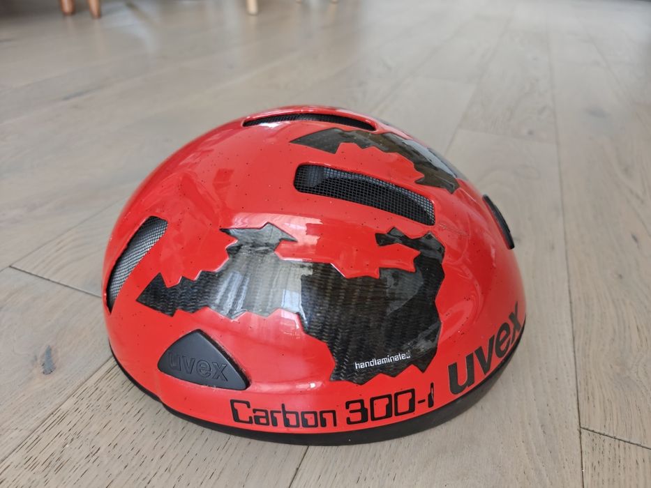 Casca bicicleta retro Uvex Carbon 300-i, raritate pentru colecționari