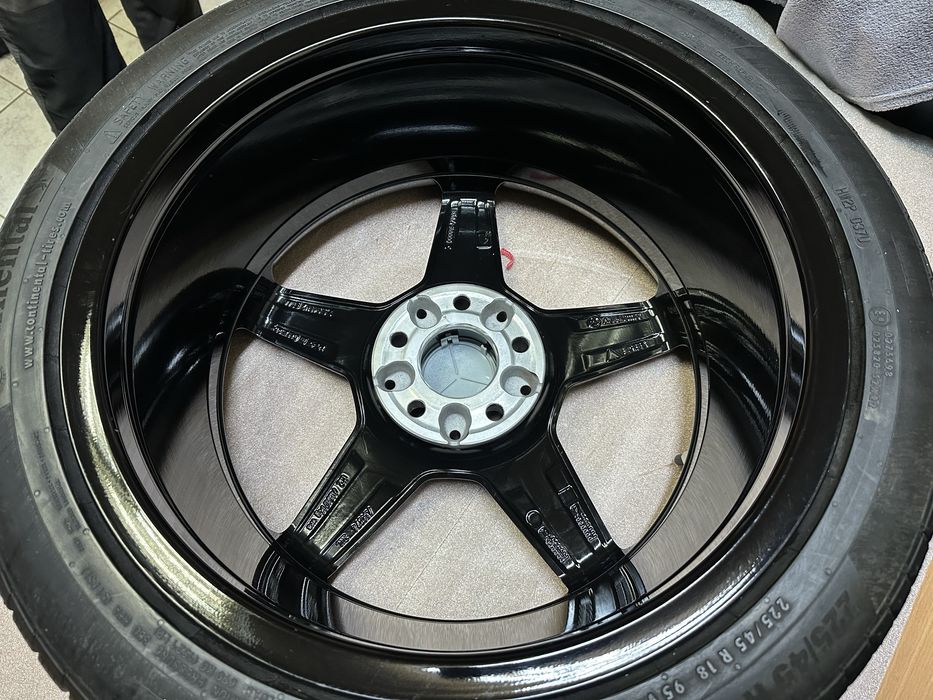 Jante originale Mercedes Amg C classe pe 18 cu anv Iarna !