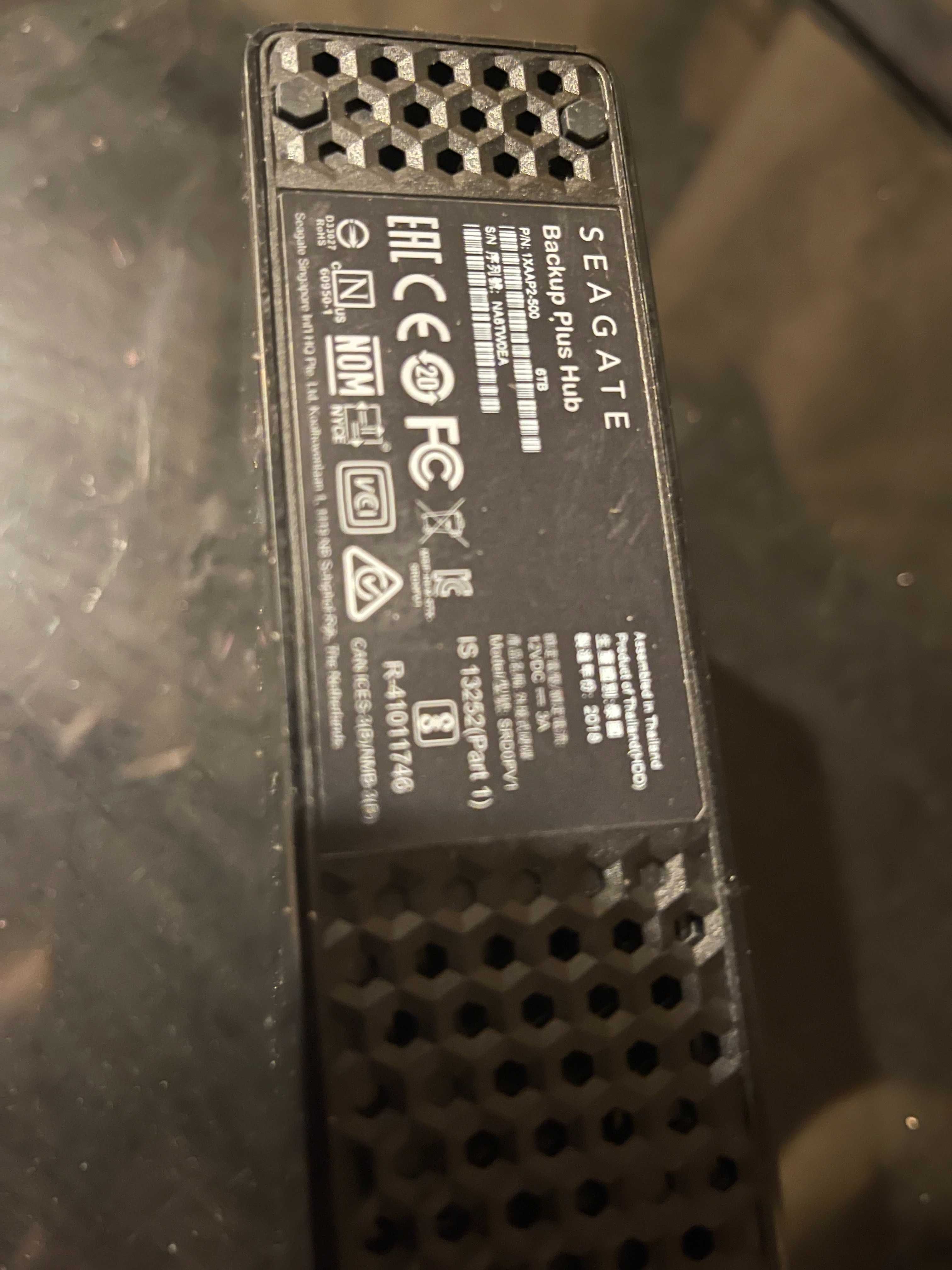 Външен хард диск Seagate Backup Plus HUB 8TB, USB 3.0, Черен