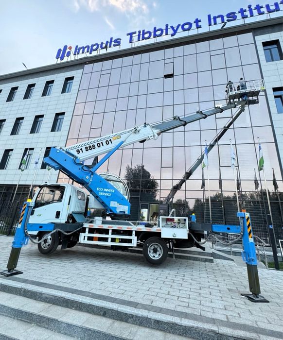 Аренда автовышек Услуги автовышки Avtovishka xizmati Vishka  31 m 25/7