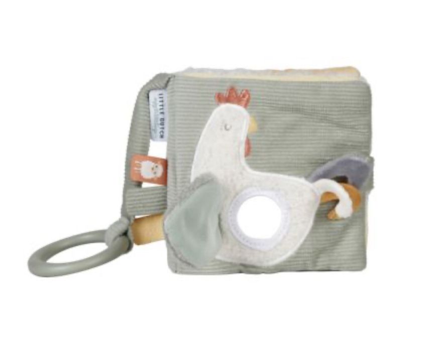 Little Dutch Мека Книжка за Количка Little Farm