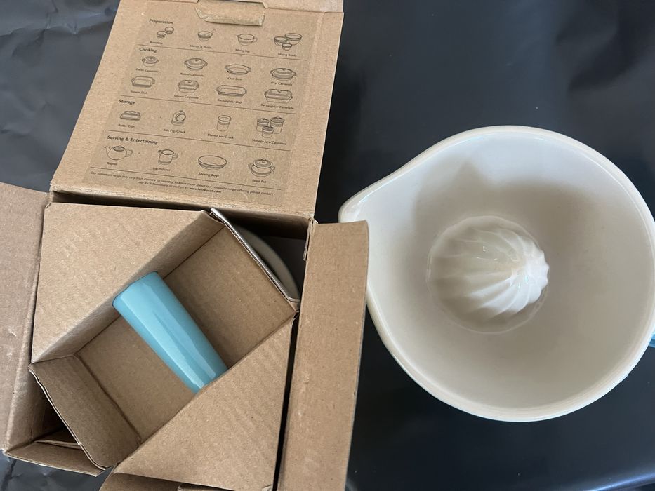 Le creuset 2 piese (Mojar si storcator citrice!