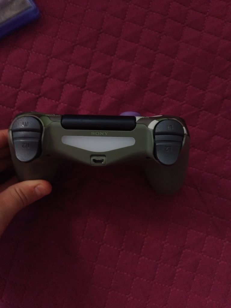 !!!ТОП!!! Playstation 4 fat с 500gb , КАТО НОВ С 5 ИГРИ И ВСИЧКИ КАБ.