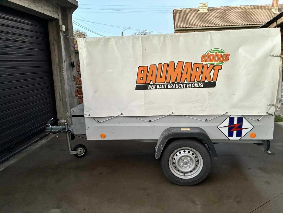 Едноосно ремарке за автомобил