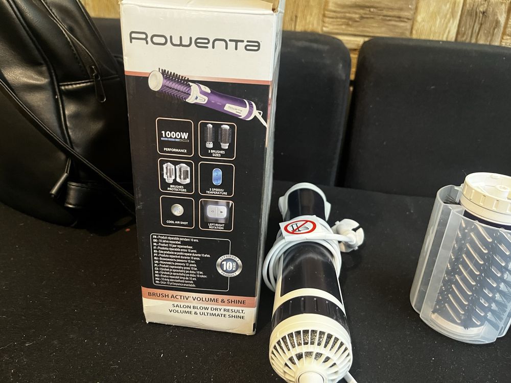Маша Rowenta brush activ volume shine