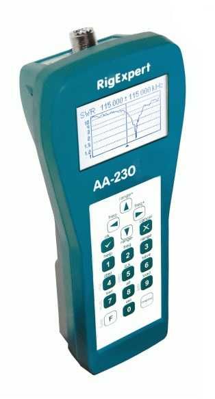 Cu Analizor de frecventa RigExpert AA-230 Calibrez antene statii CB