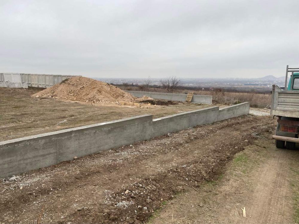 Цялостно изграждане на огради, изкопи, къртене