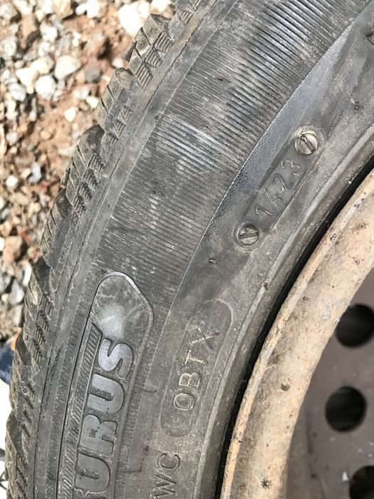 Джанти с зимни гуми 4бр.5х100мм.Тойота Авенсис,Toyota ,205/55R16