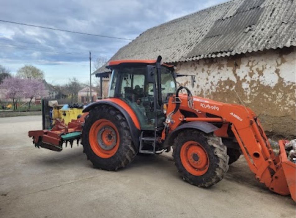 Tractor Kubota M5112 2021 115cp 1850 ore cu incarcator frontal kubota