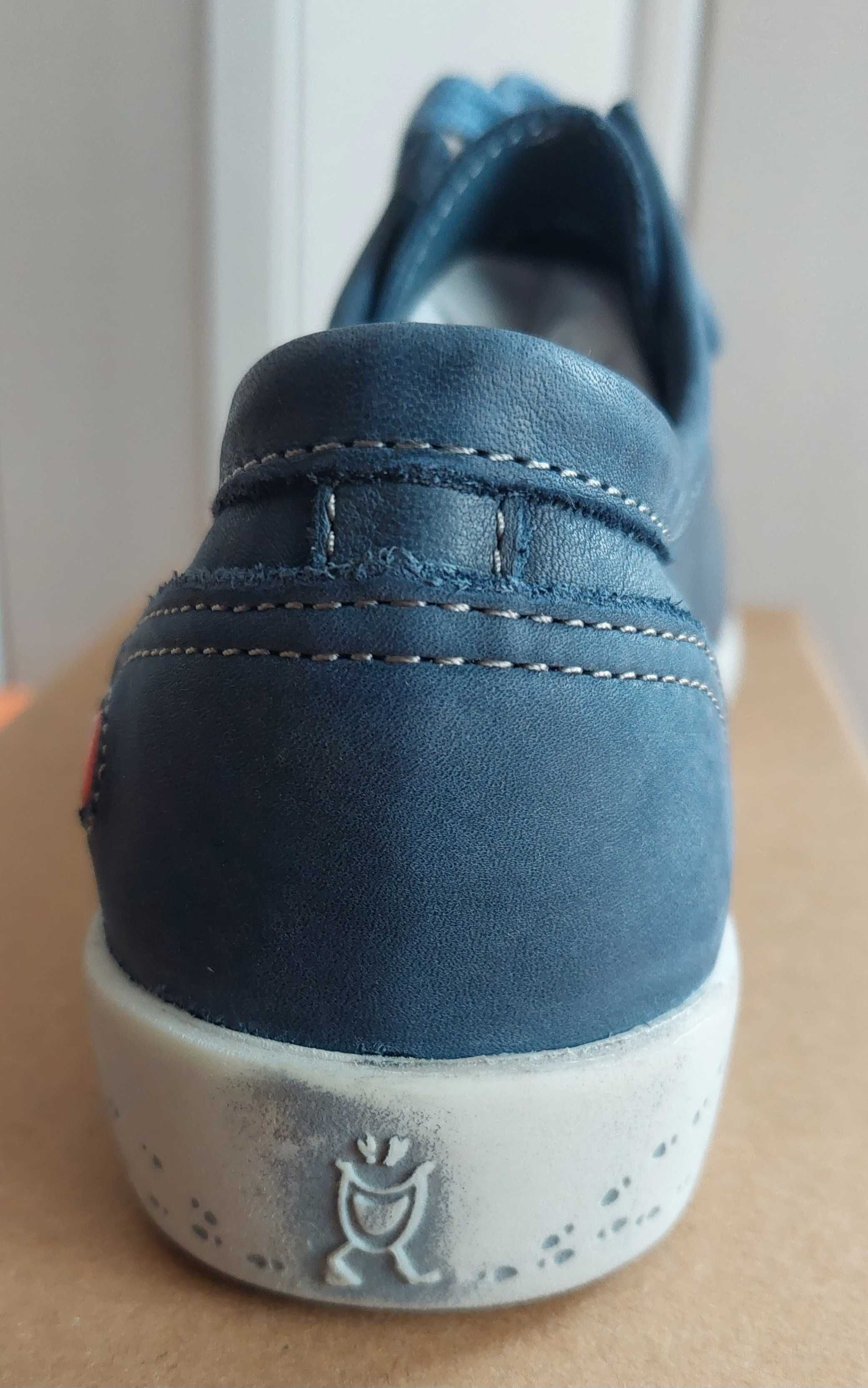 Нови обувки Softinos Isla washed leather navy No 35