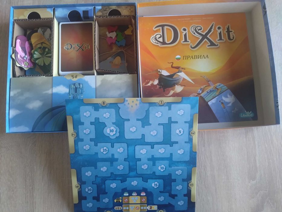Настолни игри Dixit и Железници