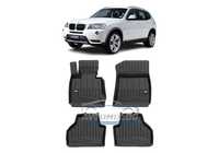 Гумени стелки зa BMW X3 F25, 2010-2017 г., ProLine 3D