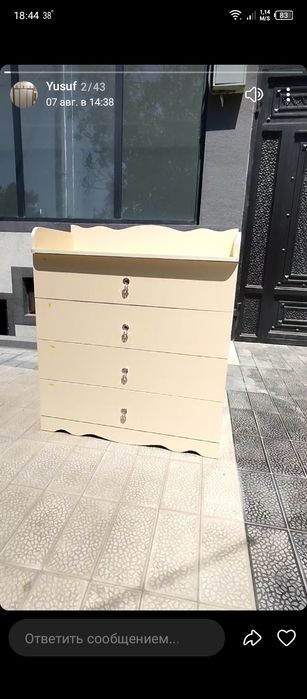 Мебел на заказ Комод для одежды и игрушки