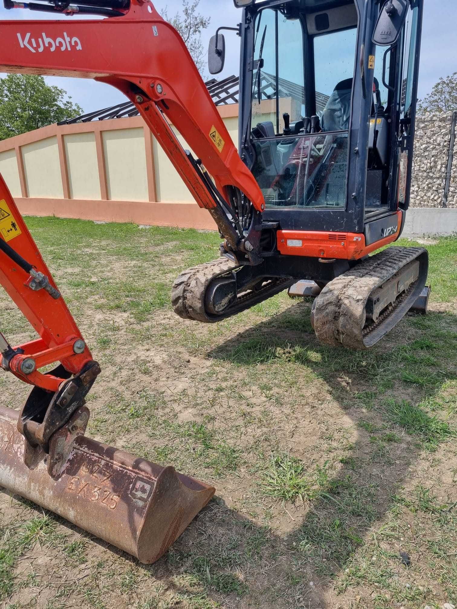 Mini excavator Kubota U27 - 2019