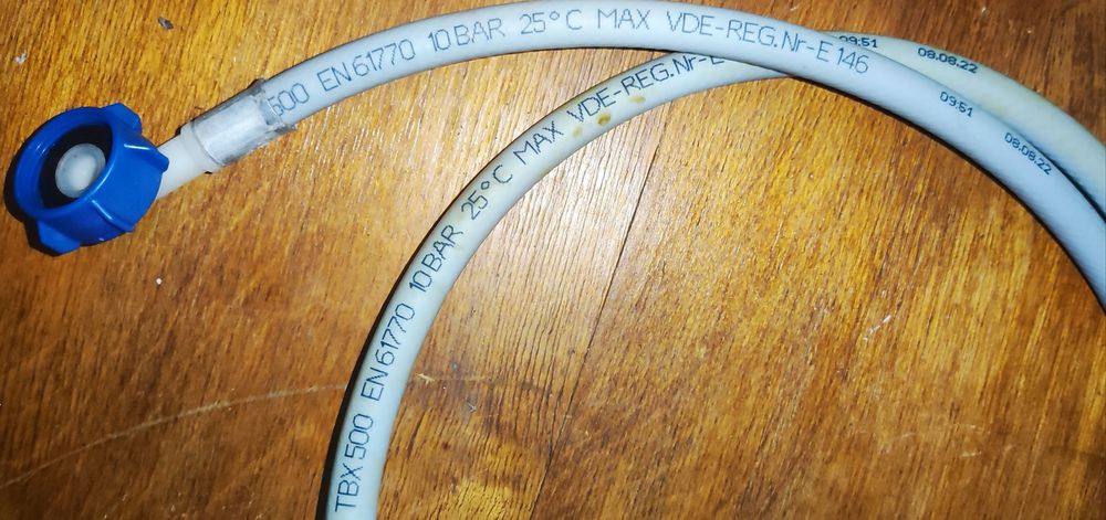 Шланг от стиральной фирменный Turboflex  К посудомоечной тоже подойдет