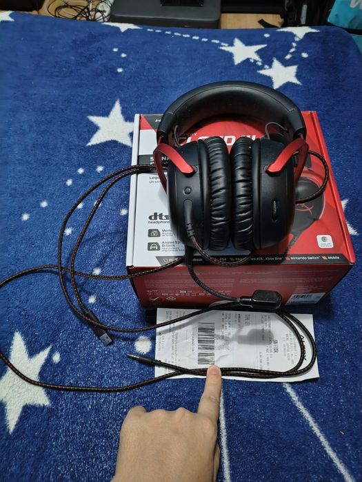 Casti de Gaming Hyperx Cloud 3 III multiplatforma, 3.5mm, USB Garantie