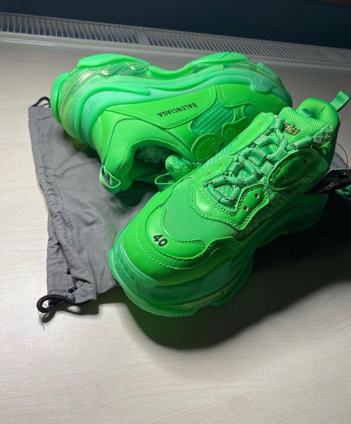 Balenciaga Triple S Neon