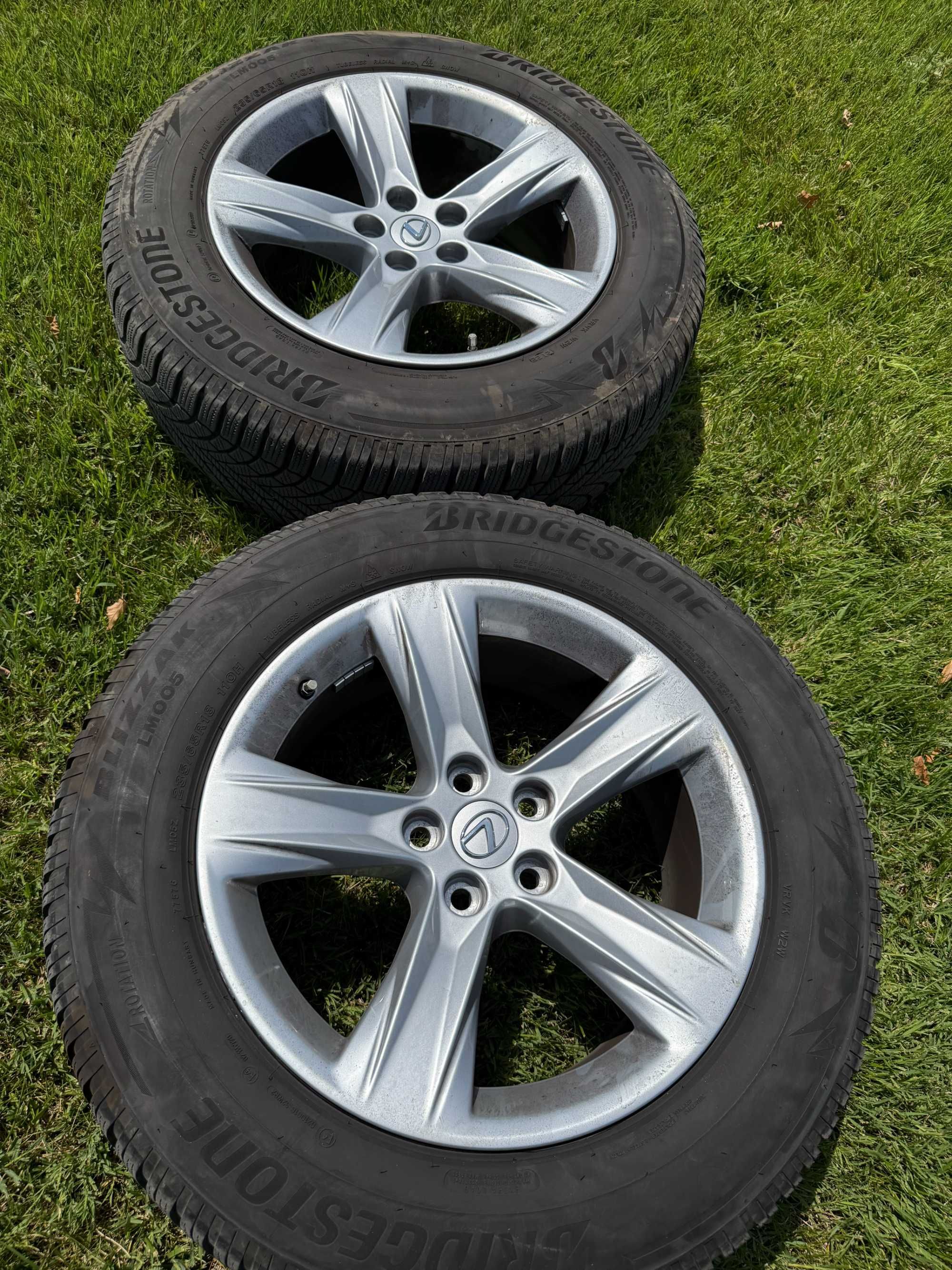 18" Оригинални джанти с гуми Lexus RX