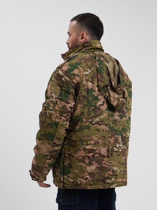 Бушлат зимний камуфляжный