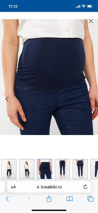 Blugi gravida LC Walkiki negri