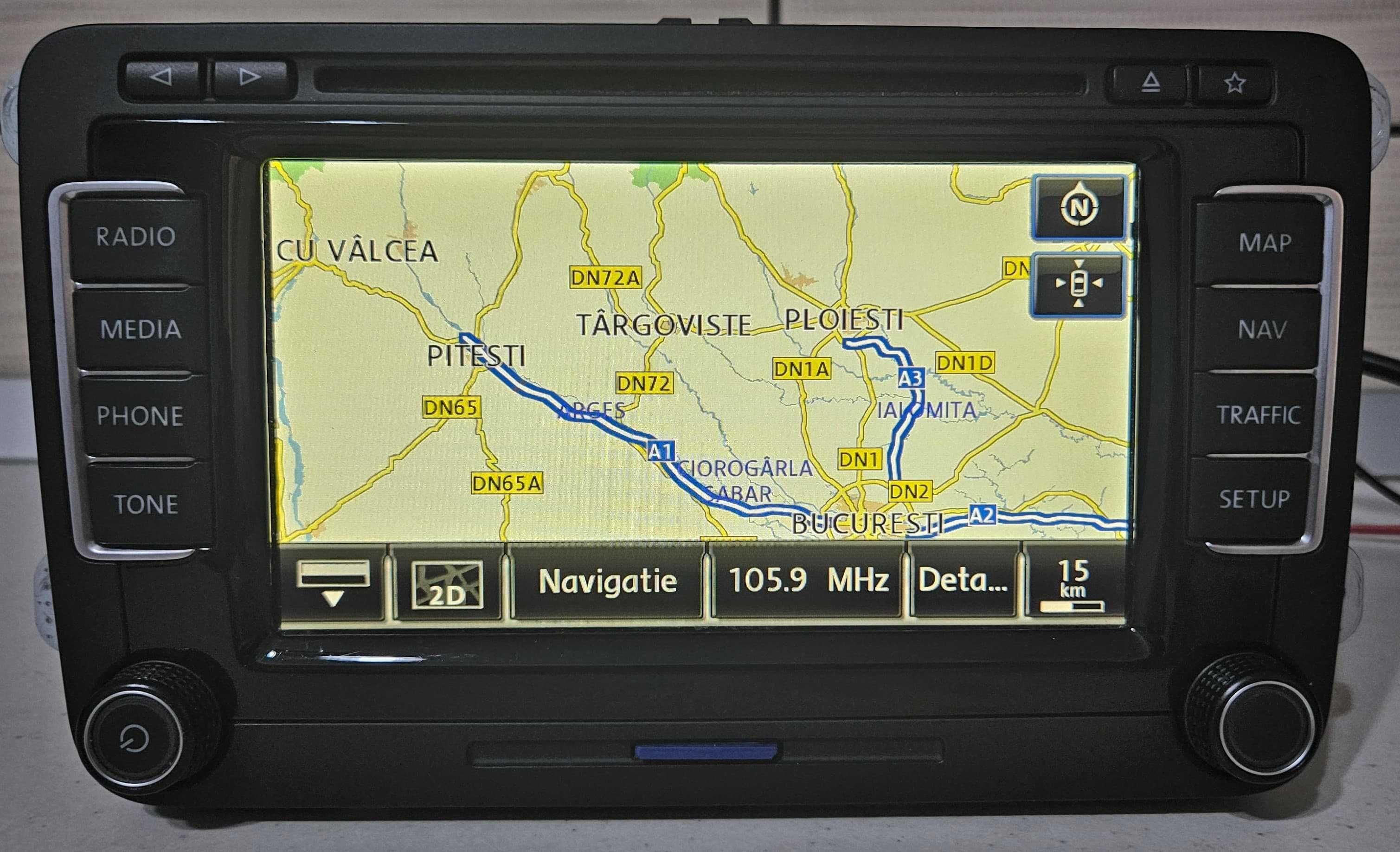 Navigatie originala RNS 510, LED, SSD, 2014