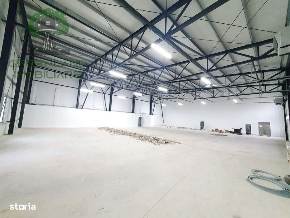 HALA INDUSTRIALA 900mp, birouri, Parc Industrial MIROSLAVA, langa E58