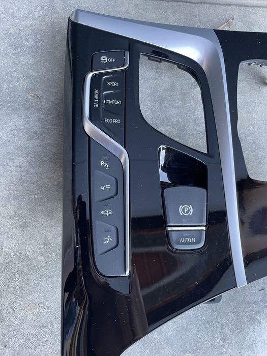 Trim consola bmw g30 g31 buton sport comfort eco parcare camera
