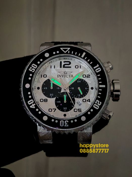 INVICTA Hummer Silver 52 mm, Инвикта нов ръчен часовник