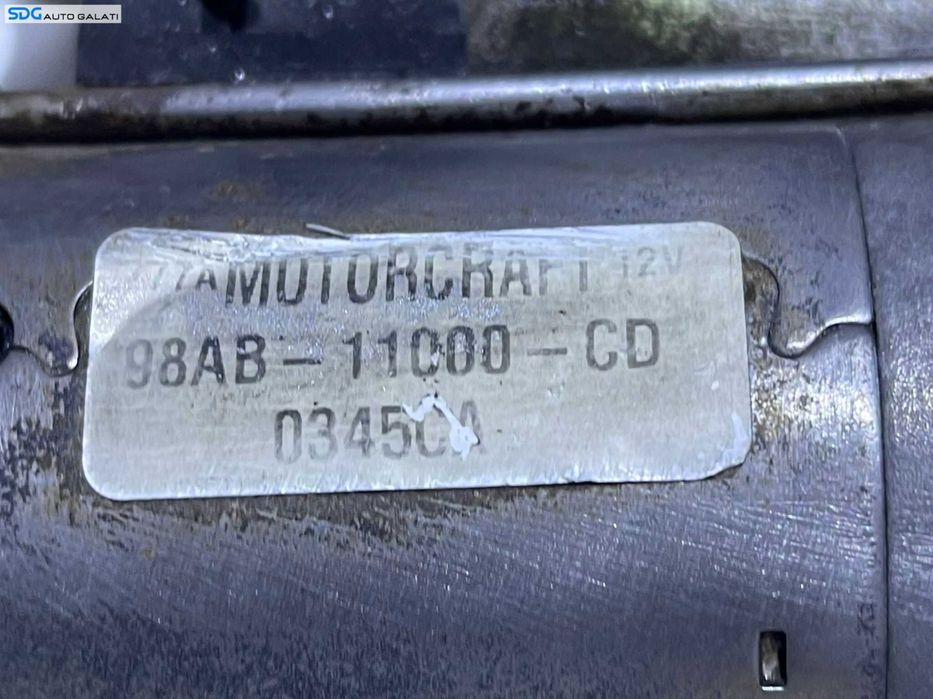 Electromotor cu 10 Dinti Cutie Manuala Ford Fusion 1.25 16V 2002 - 2012 Cod 98AB-11000-CD [S0003]