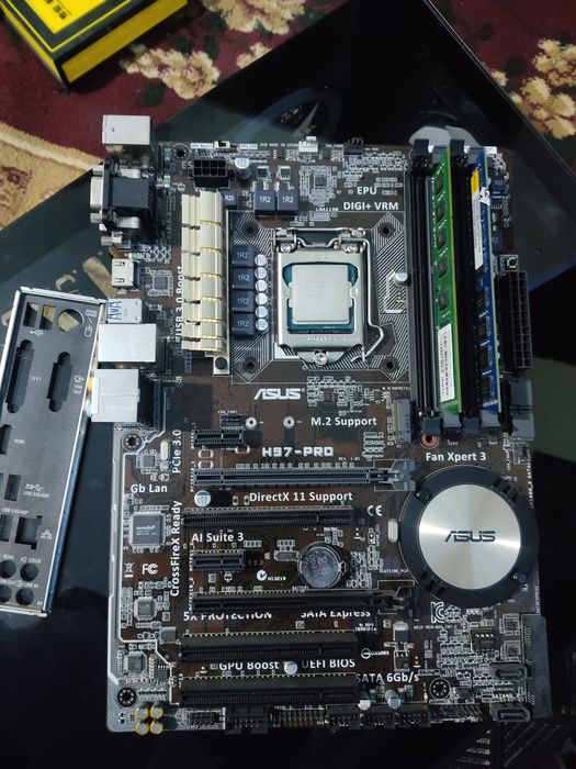 Asus H97 m.2 + Xeon E3 1270v3 + 8Gb