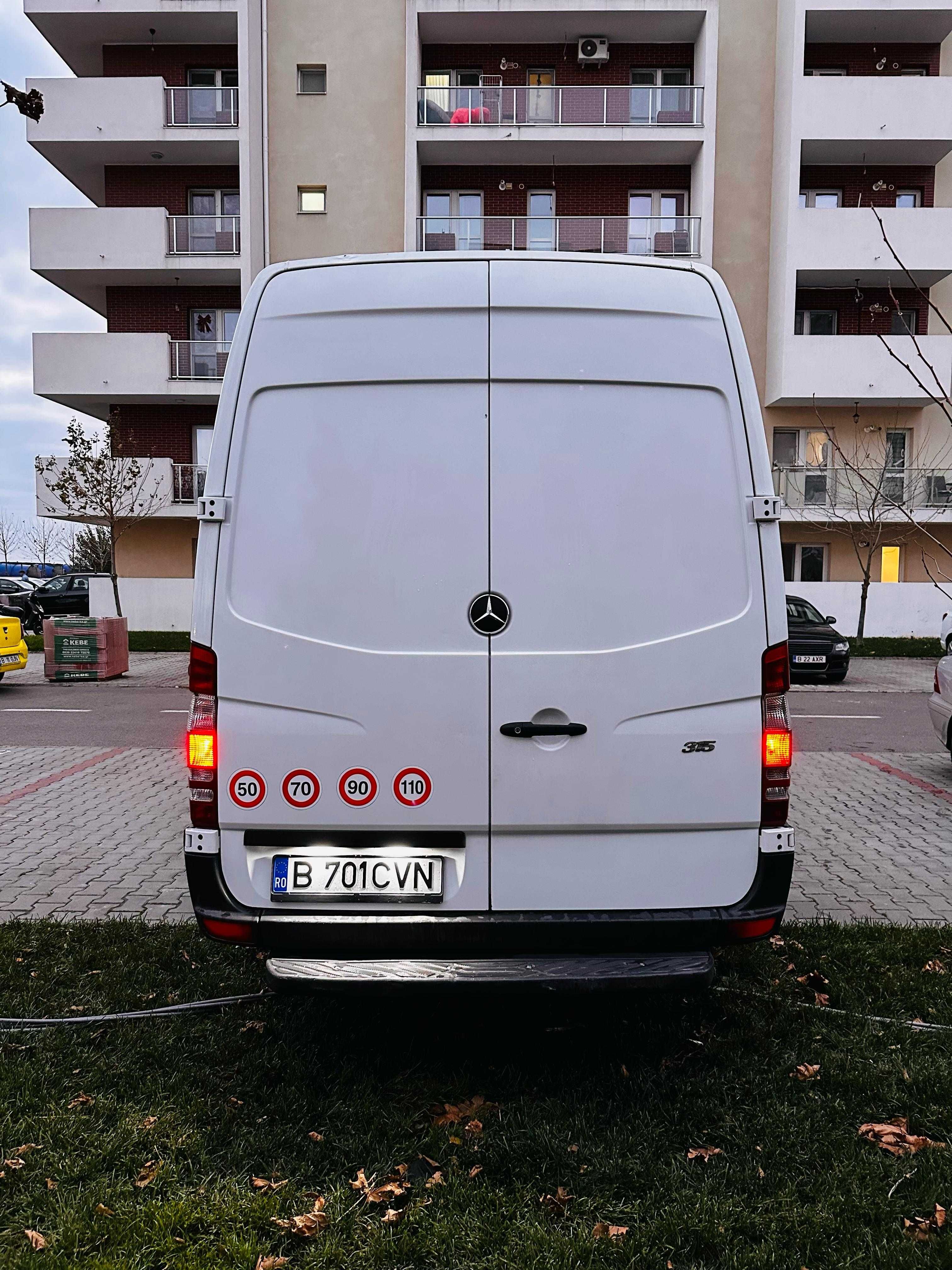 Inchiriere Duba XXL pentru Transport (Mercedes Sprinter)