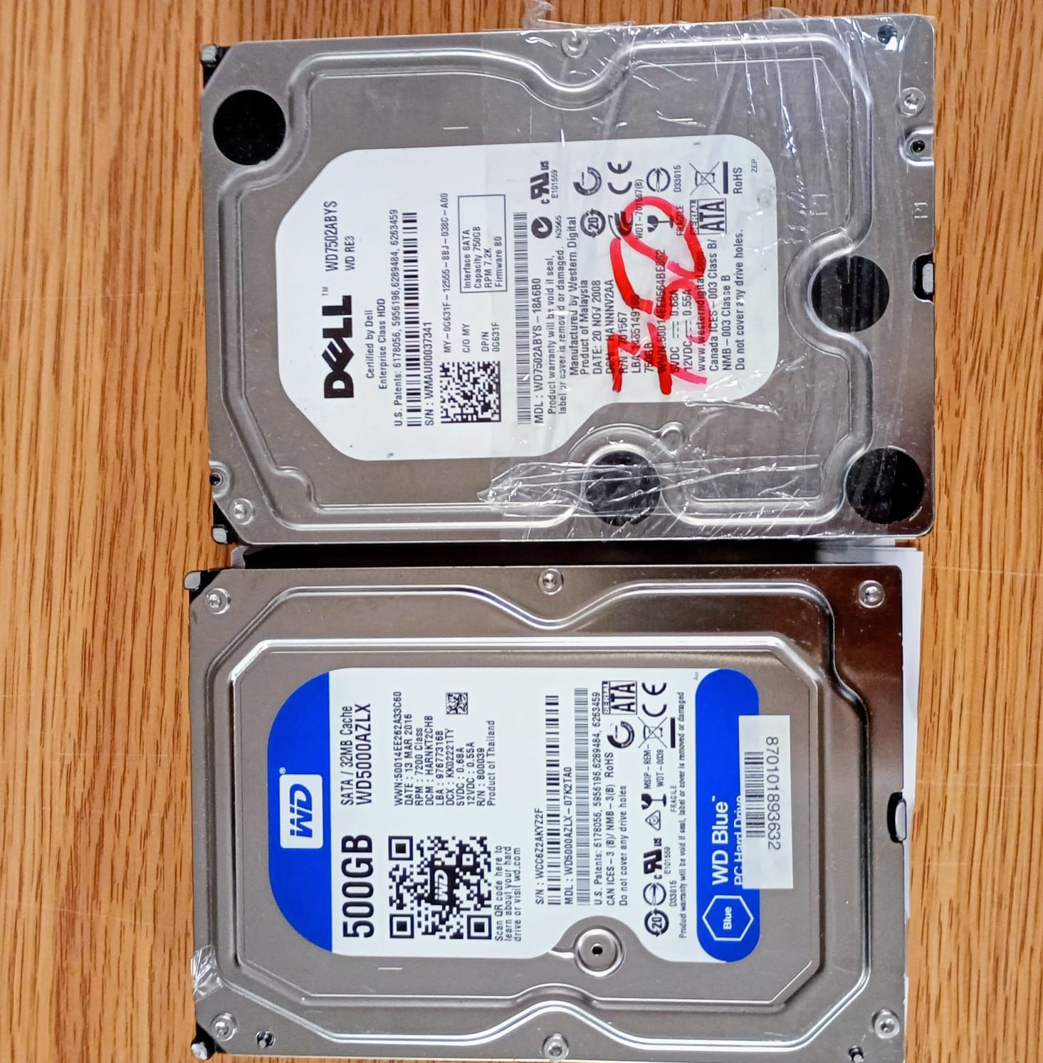 WD- Seagate- Hitachi - Dell Твърди Хард дискове за компютър/ DVR - NVR